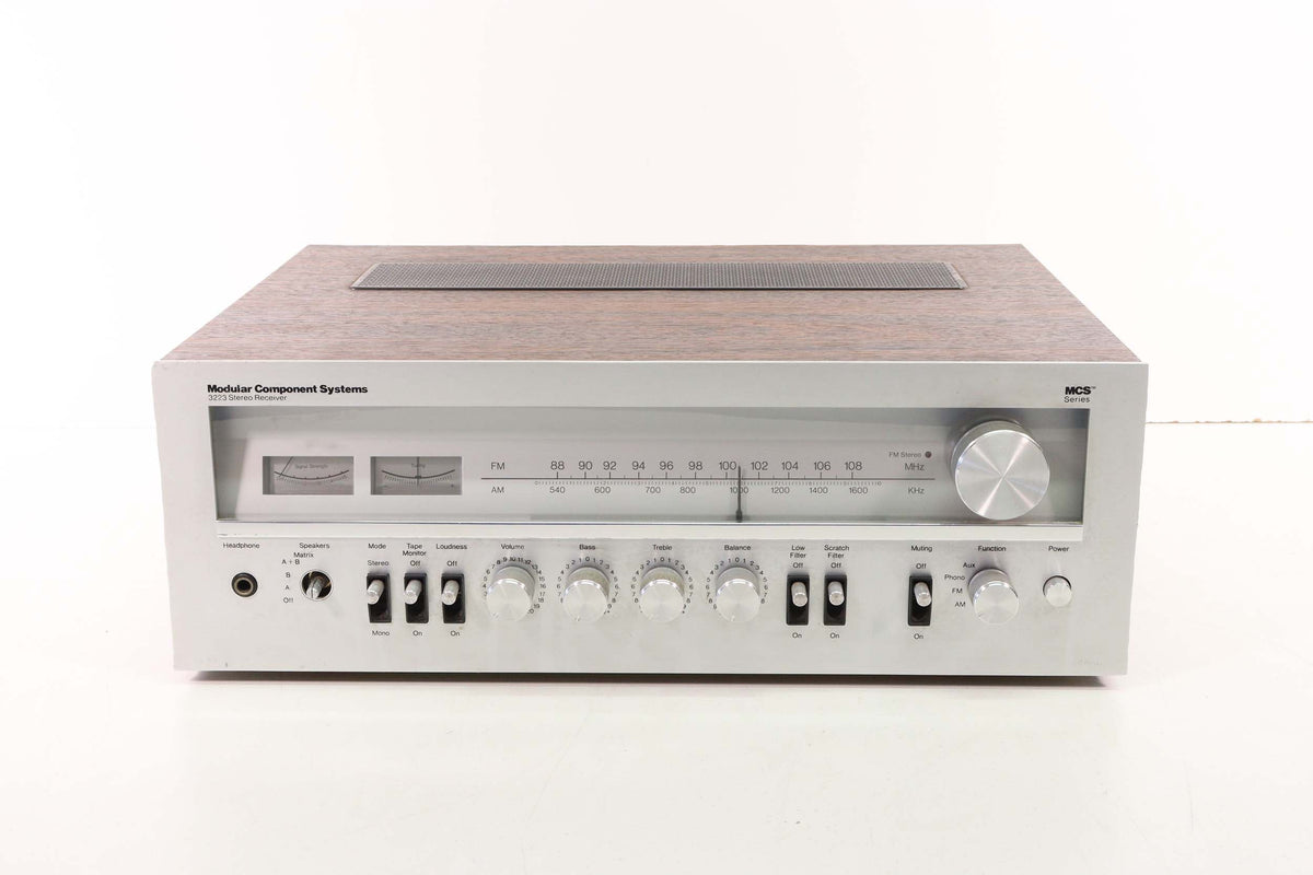 MCS Modular Component Systems 3223 Stereo Receiver (No Power ...