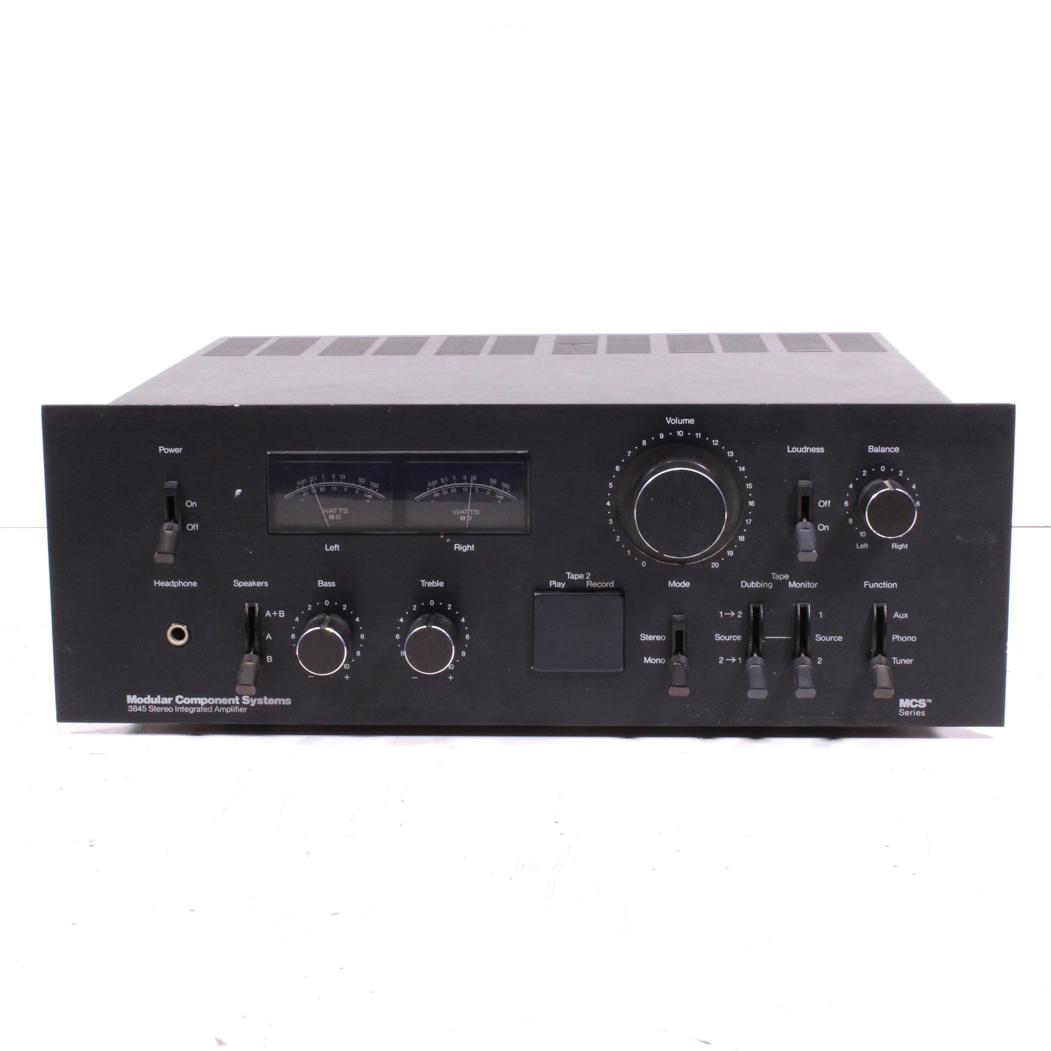 MCS Modular Component Systems 3845 Stereo Integrated Amplifier with Ph ...