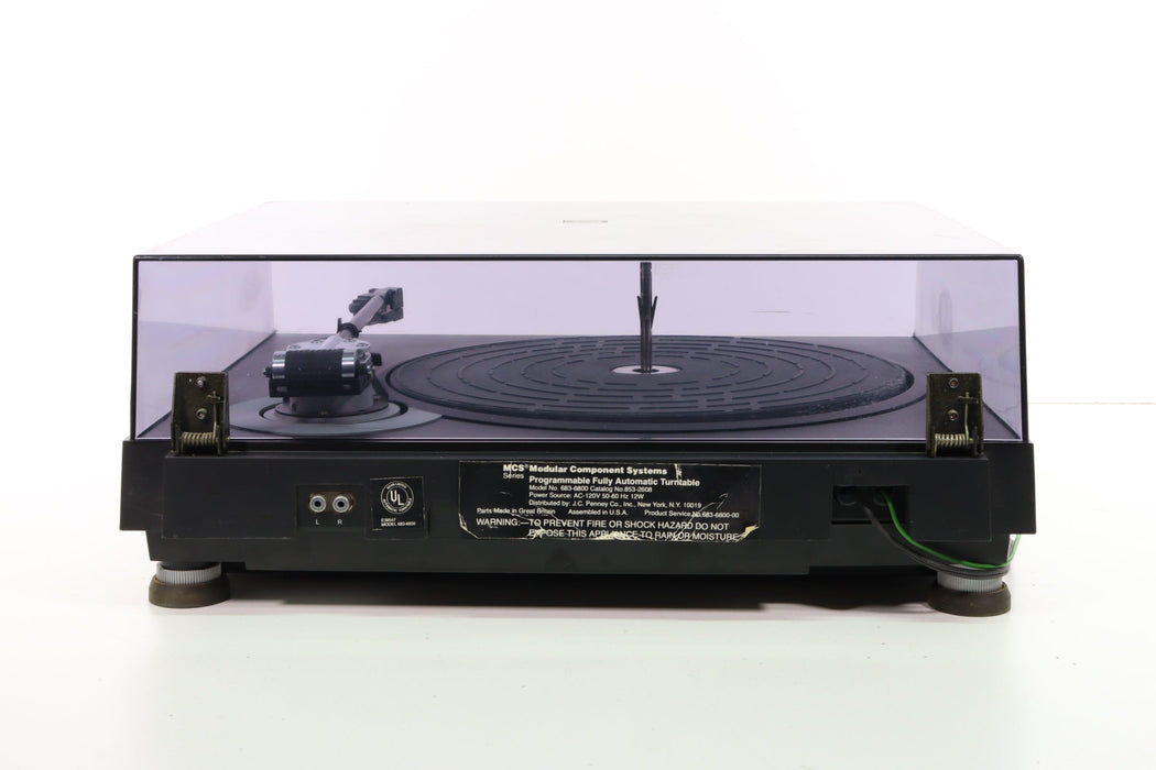 MCS Modular Component Systems 683-6800 Programmable Fully Automatic Turntable-Turntables & Record Players-SpenCertified-vintage-refurbished-electronics