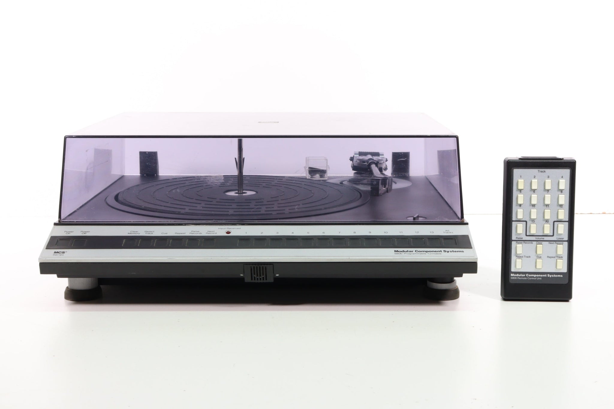 Mcs Led Digital Turntable MCS Modular Component Systems 6800 Programmable Fully Automatic Turnta