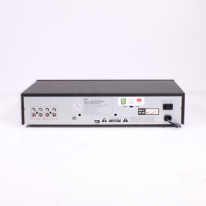 MCS Series 3042 7-Band Stereo Graphic Equalizer Vintage-Equalizers-SpenCertified-vintage-refurbished-electronics