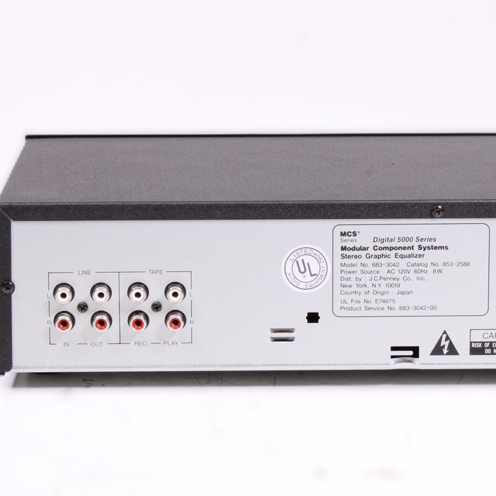 MCS Series 3042 7-Band Stereo Graphic Equalizer Vintage-Equalizers-SpenCertified-vintage-refurbished-electronics