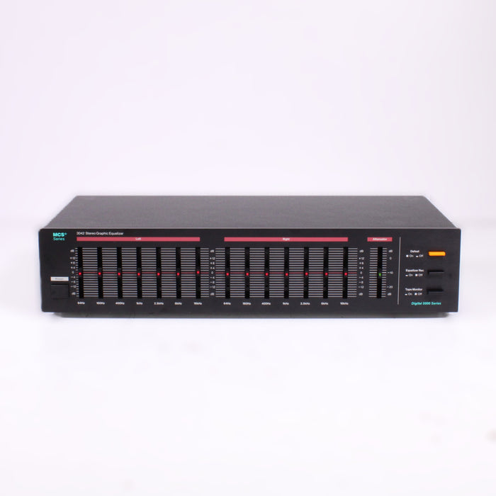 MCS Series 3042 7-Band Stereo Graphic Equalizer Vintage-Equalizers-SpenCertified-vintage-refurbished-electronics