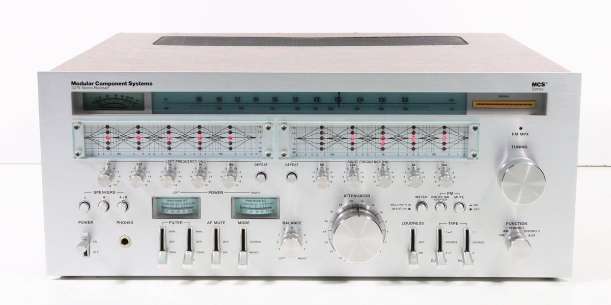 MCS Series 3275 Vintage FM AM Stereo Receiver — SpenCertified