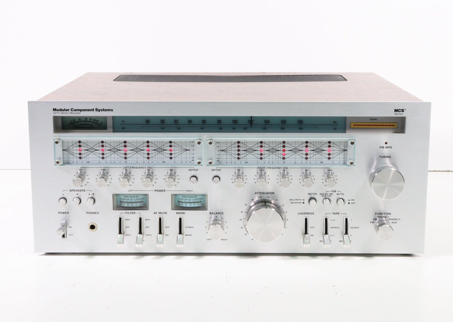 MCS Series 3275 Vintage FM AM Stereo Receiver — SpenCertified