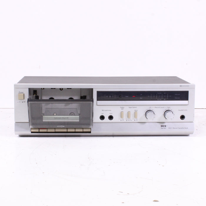 MCS Series 3531 Stereo Cassette Deck (1979–1981)-Cassette Players & Recorders-SpenCertified-vintage-refurbished-electronics