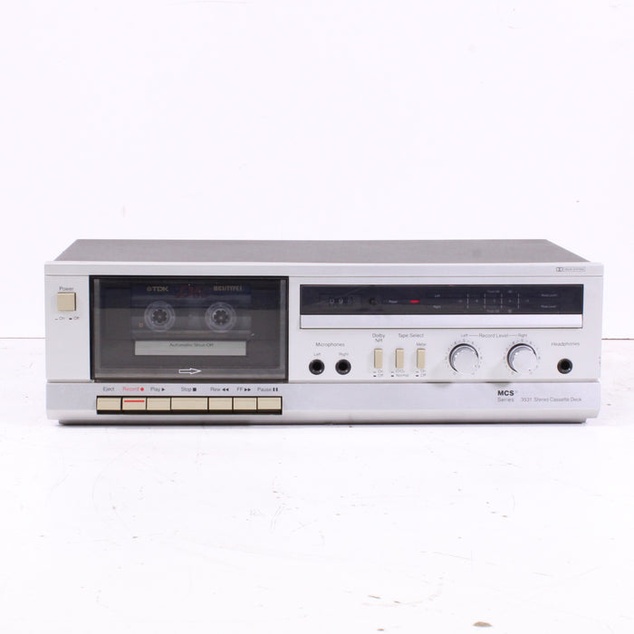 MCS Series 3531 Stereo Cassette Deck (1979–1981)-Cassette Players & Recorders-SpenCertified-vintage-refurbished-electronics