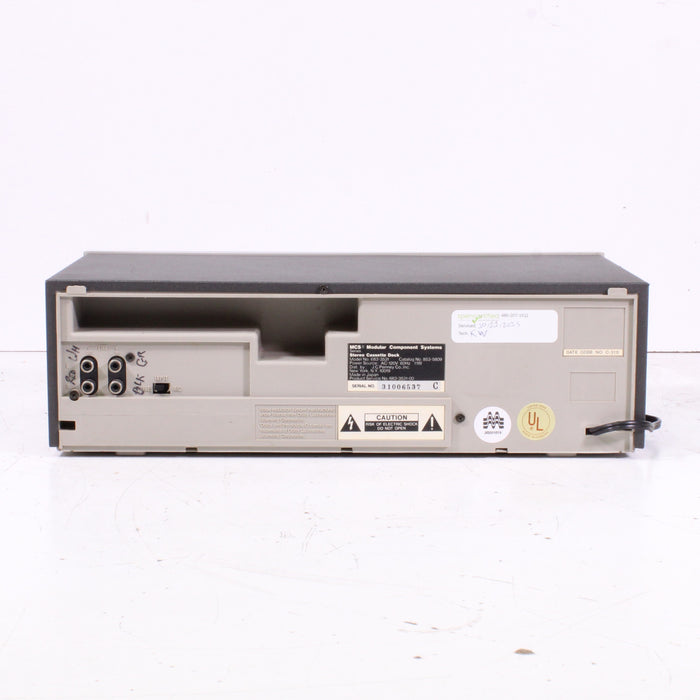 MCS Series 3531 Stereo Cassette Deck (1979–1981)-Cassette Players & Recorders-SpenCertified-vintage-refurbished-electronics