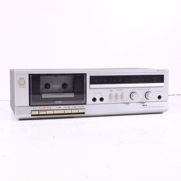 MCS Series 3531 Stereo Cassette Deck (1979–1981)-Cassette Players & Recorders-SpenCertified-vintage-refurbished-electronics