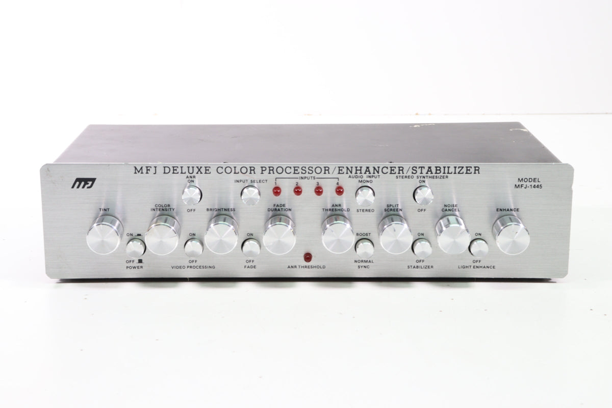 MFJ MFJ-1445 Deluxe Color Processor Enhancer Stabilizer (NO POWER CORD ...