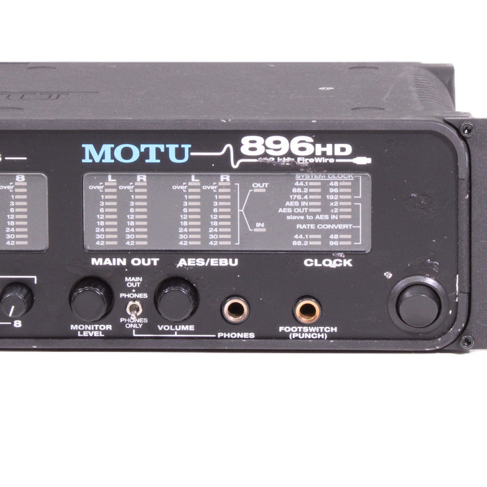 MOTU 896HD FireWire Rackmount Audio Interface 8-Channel-Musical Instrument Amplifiers-SpenCertified-vintage-refurbished-electronics