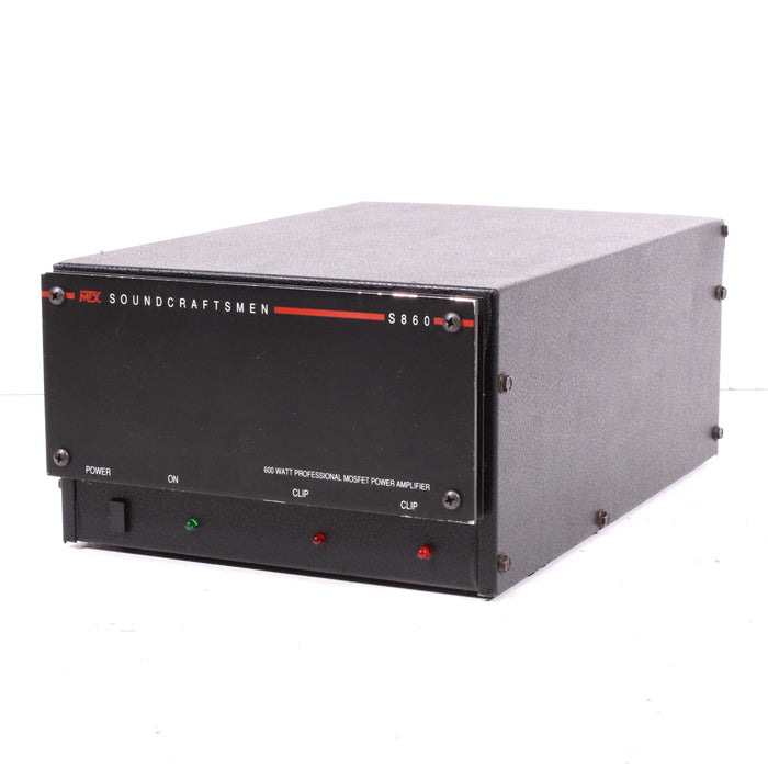 MTX Soundcraftsmen S860 Professional Mosfet Power Amplifier-Power Amplifiers-SpenCertified-vintage-refurbished-electronics