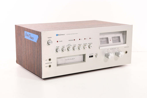 MacDonald Model 6400 Stereo 8-Track Deck/Recorder-Electronics-SpenCertified-vintage-refurbished-electronics