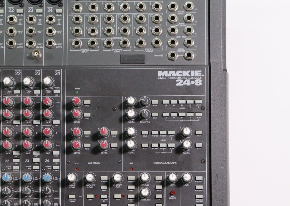 Mackie 220W Power Supply and 24x8x2 8-Bus Mixing Console Bundle-Audio Mixers-SpenCertified-vintage-refurbished-electronics