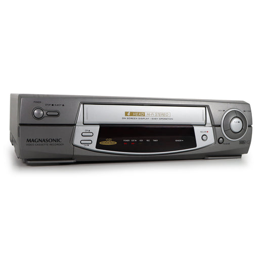 Magnasonic MVC653 VCR/VHS Player/Recorder with 4-Head Hi-Fi Stereo-Electronics-SpenCertified-refurbished-vintage-electonics