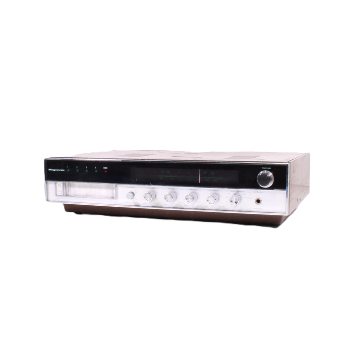 Magnavox 1V9053 AM/FM Stereo 8-Track Home Audio System Woodgrain with Phono-Radios-SpenCertified-vintage-refurbished-electronics