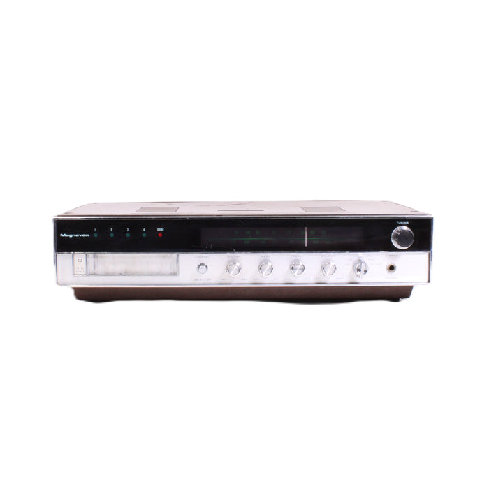Magnavox 1V9053 AM/FM Stereo 8-Track Home Audio System Woodgrain with Phono-Radios-SpenCertified-vintage-refurbished-electronics
