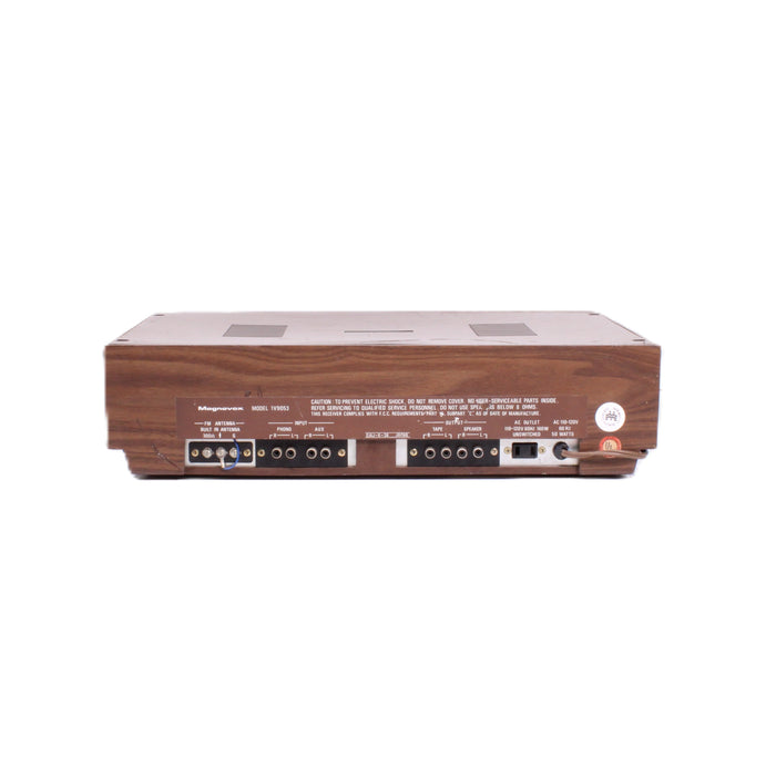 Magnavox 1V9053 AM/FM Stereo 8-Track Home Audio System Woodgrain with Phono-Radios-SpenCertified-vintage-refurbished-electronics