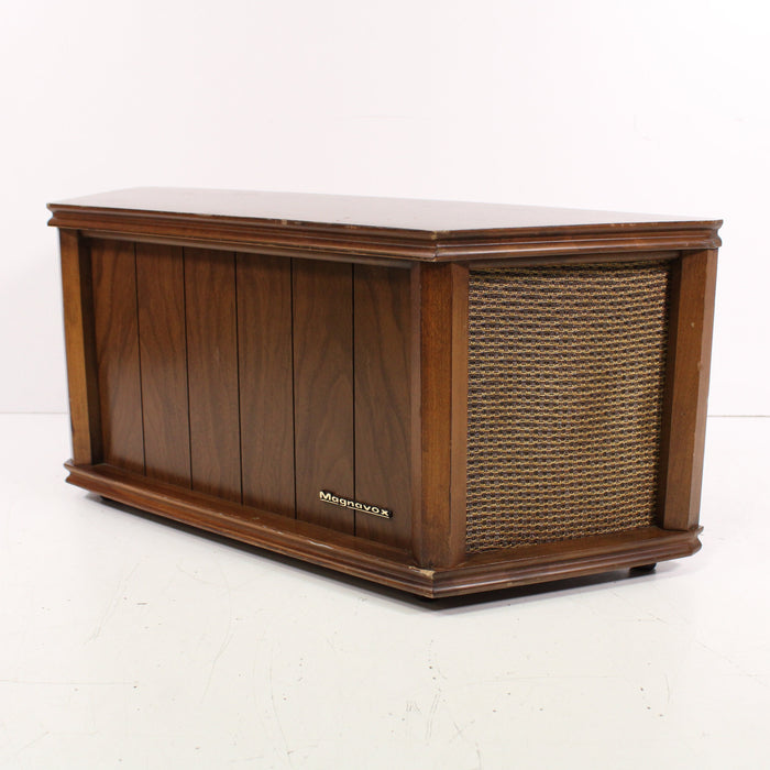 Magnavox 20S 057 Vintage Bookshelf Speaker Cabinet Walnut-Speakers-SpenCertified-vintage-refurbished-electronics