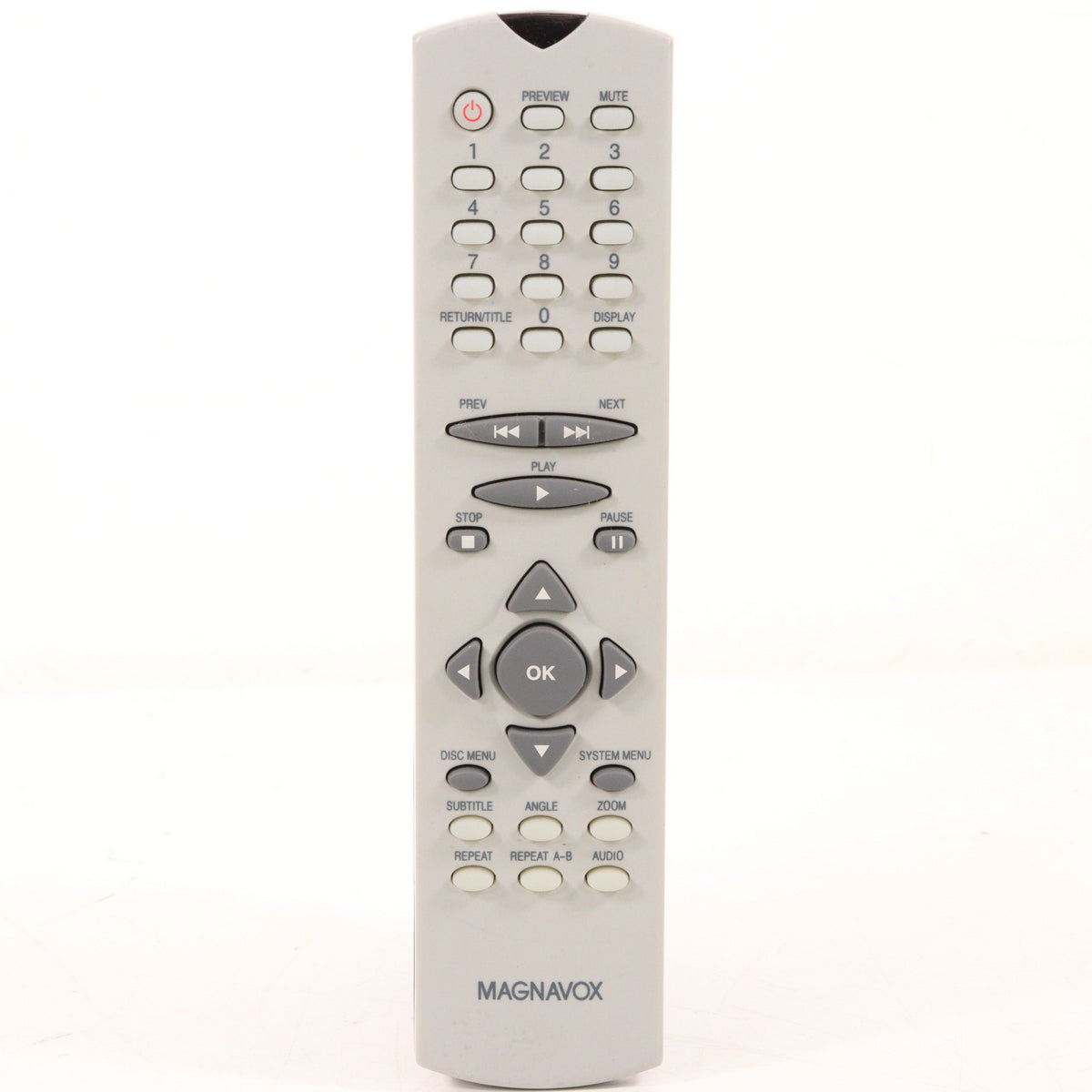 Magnavox 314101790551 Remote Control for DVD Player MDV458 — SpenCertified
