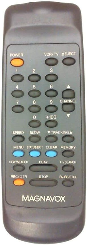 Magnavox 483521837146 Remote Control for VCR VRT242AT and More-Remote Controls-SpenCertified-vintage-refurbished-electronics