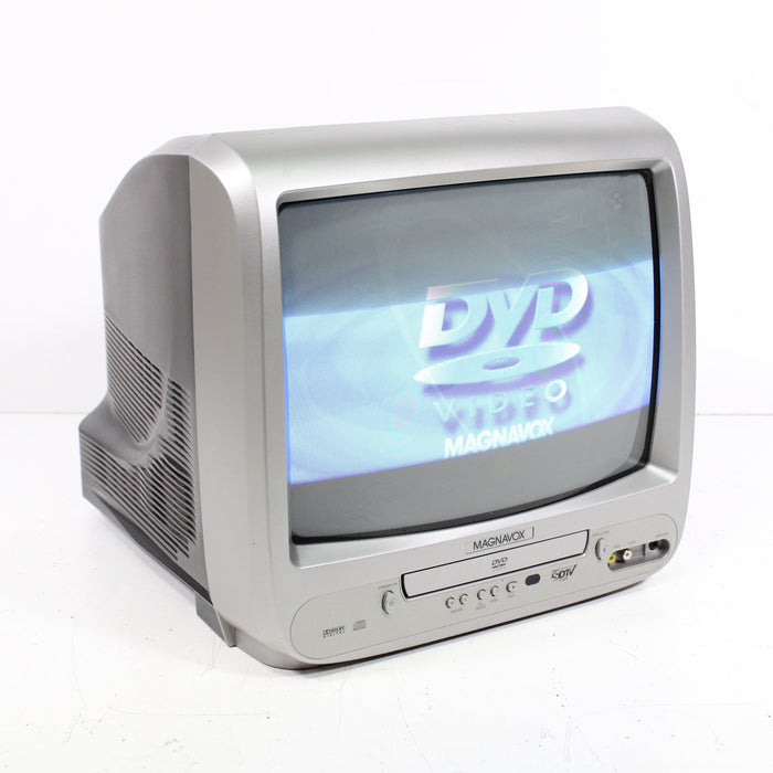 Magnavox CD130MW8 Retro 13" SDTV DVD Combo CRT Gaming Portable Television (2007)-Televisions-SpenCertified-vintage-refurbished-electronics