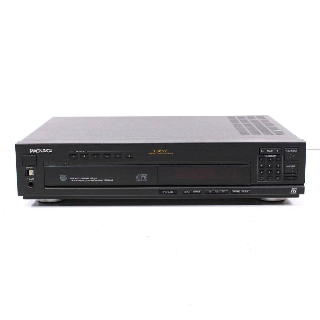 Magnavox CDB 586 6-Disc Cartridge CD Player Removable Magazine (AS