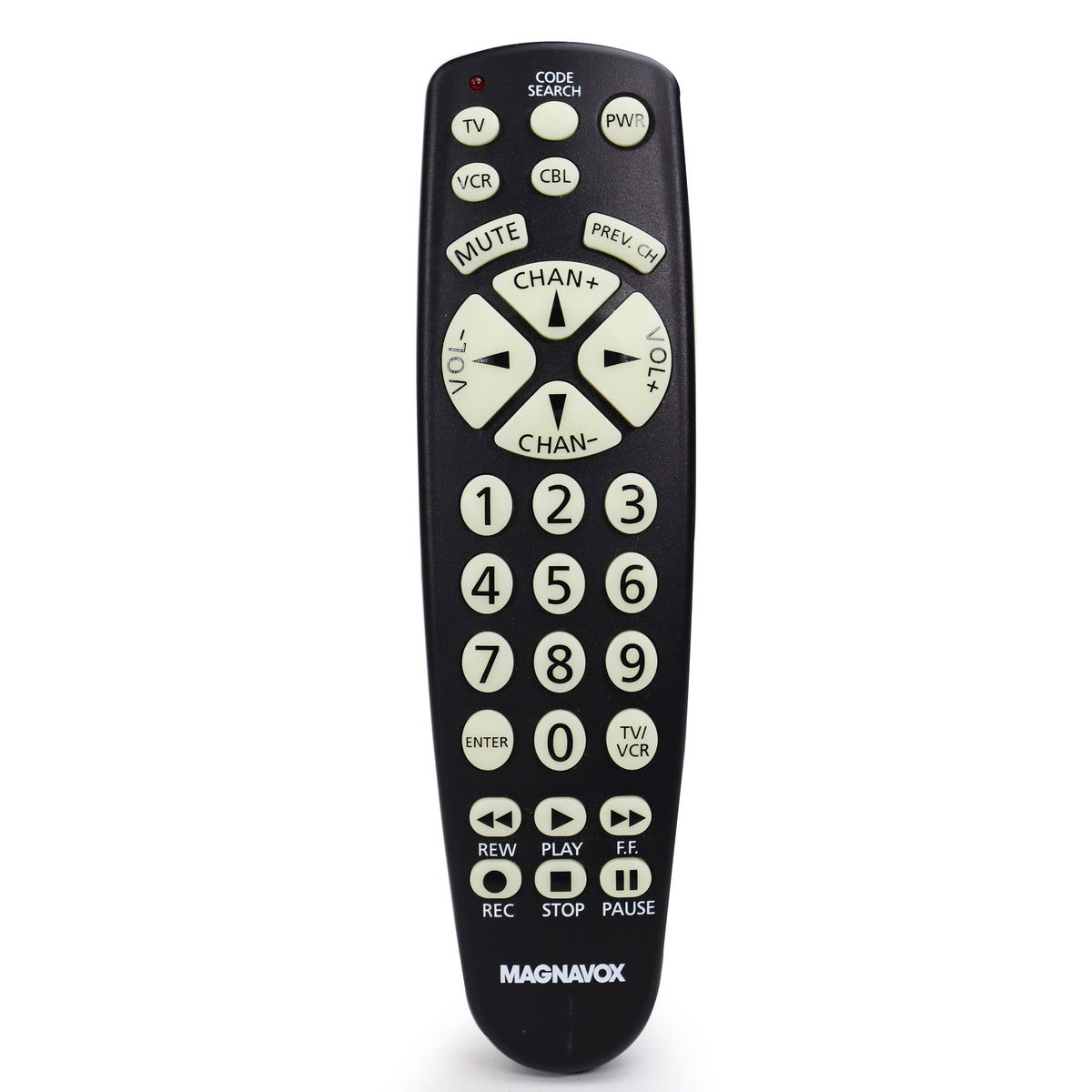 Cl035a Learning Remote Magnavox CL035A Universal Remote Control for TV VCR CBL — SpenCertified