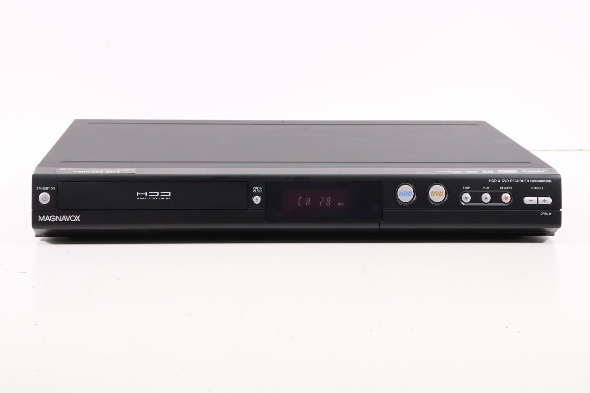 Magnavox H2080MW8 HDD DVD Recorder