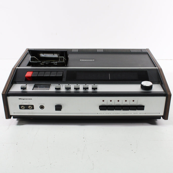 Magnavox IV9062 Solid State AM FM Stereo Cassette Tape Deck-Cassette Players & Recorders-SpenCertified-vintage-refurbished-electronics