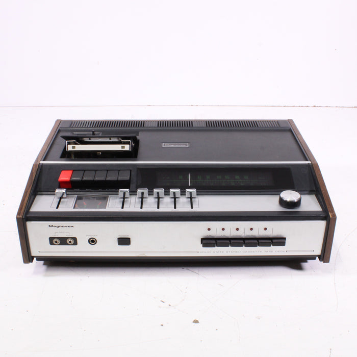 Magnavox IV9062 Solid State AM FM Stereo Cassette Tape Deck-Cassette Players & Recorders-SpenCertified-vintage-refurbished-electronics