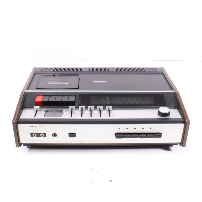 Magnavox IV9062 Solid State AM FM Stereo Cassette Tape Deck-Cassette Players & Recorders-SpenCertified-vintage-refurbished-electronics