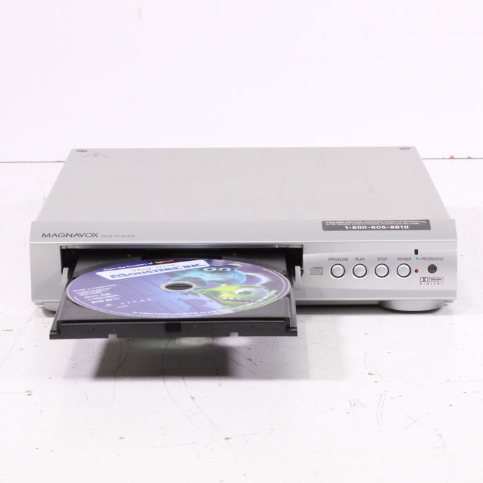 Magnavox MSD124 DVD Player Progressive Scan (2004) NO REMOTE-DVD & Blu-ray Players-SpenCertified-vintage-refurbished-electronics