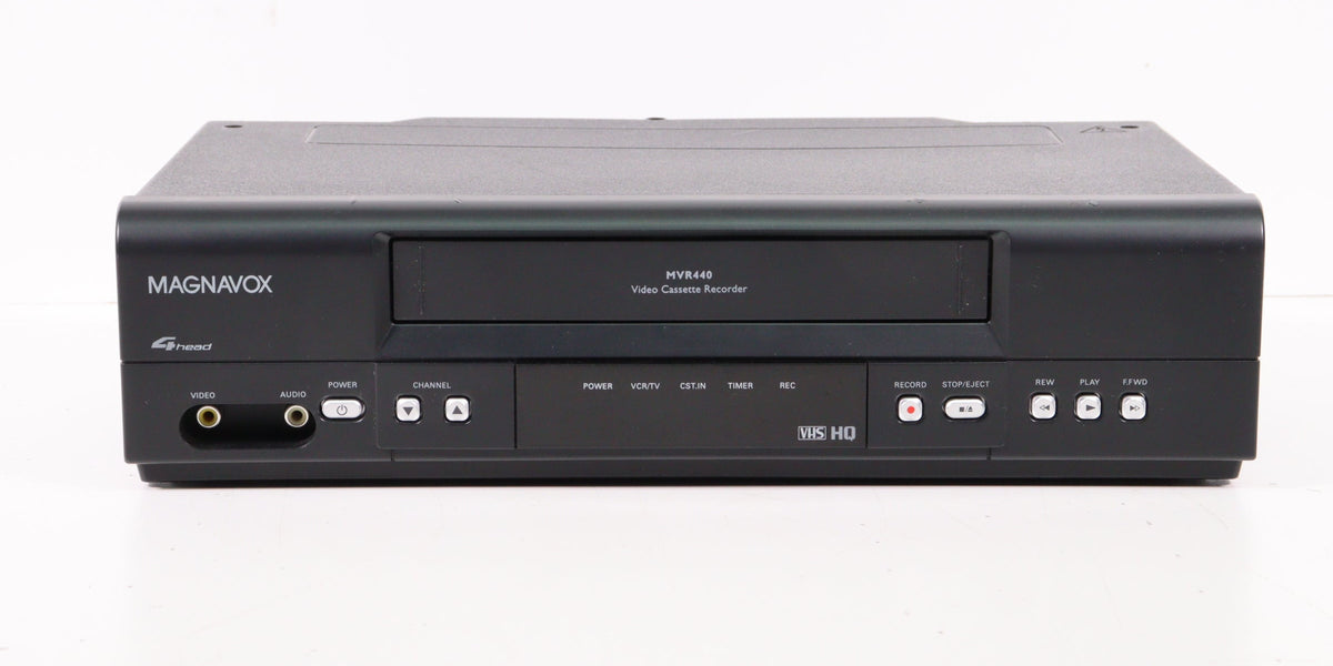 Magnavox MVR440 VCR Video Cassette Recorder — SpenCertified