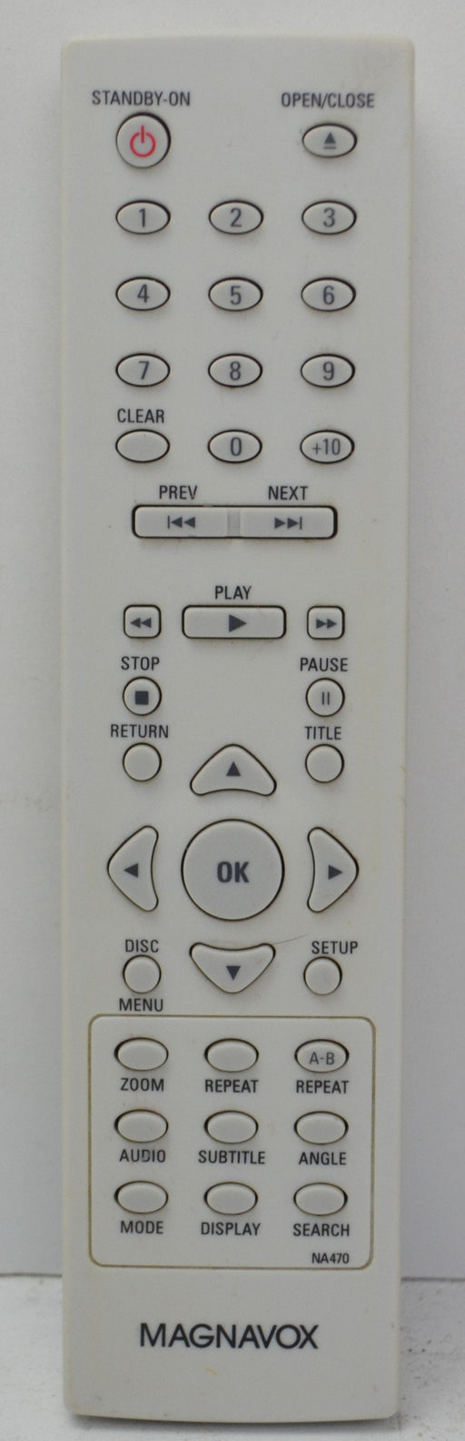 Magnavox - NA470 - Remote Control Transmitter Unit - DVD Player-Remote-SpenCertified-refurbished-vintage-electonics