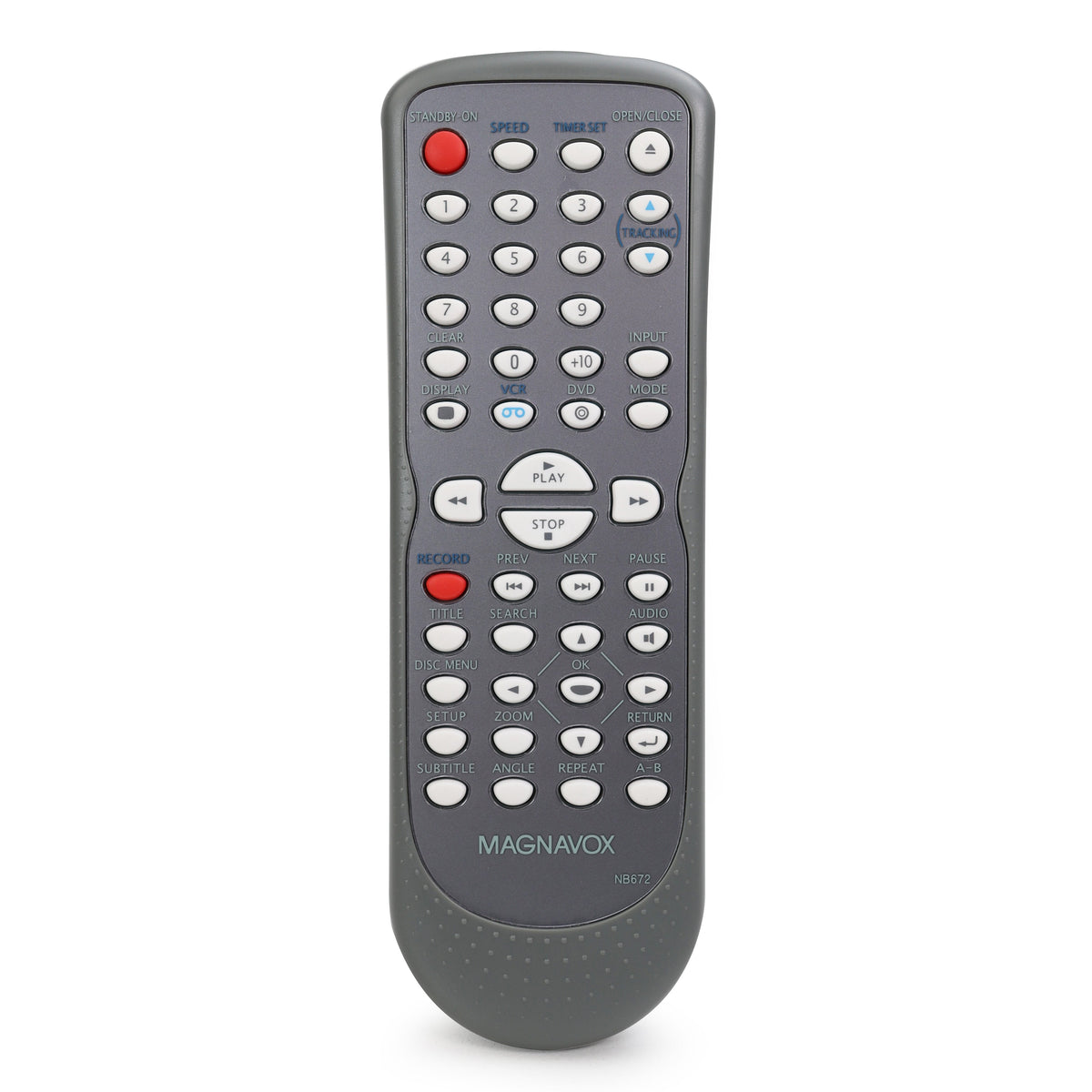 Magnavox NB672 Remote Control for DVD VHS Combo Player DV225MG9 and Mo ...