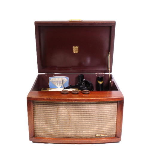 Magnavox Tube Record Player Console Mahogany Cabinet Automatic Turntable-Turntables & Record Players-SpenCertified-vintage-refurbished-electronics