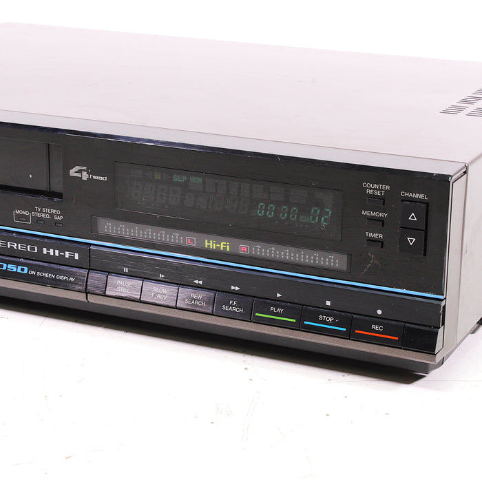 Magnavox VR9664AT01 4-Head Hi-Fi Stereo VCR VHS Player Made in Japan-VCRs-SpenCertified-vintage-refurbished-electronics