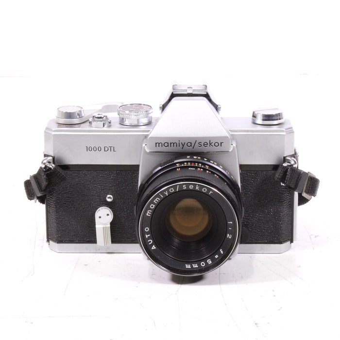 Mamiya/Sekor 1000 DTL 35mm SLR Single-Lens Reflex Camera (1968)-Cameras-SpenCertified-vintage-refurbished-electronics