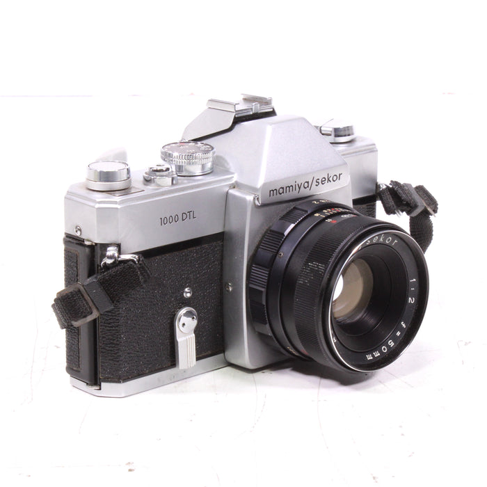 Mamiya/Sekor 1000 DTL 35mm SLR Single-Lens Reflex Camera (1968)-Cameras-SpenCertified-vintage-refurbished-electronics