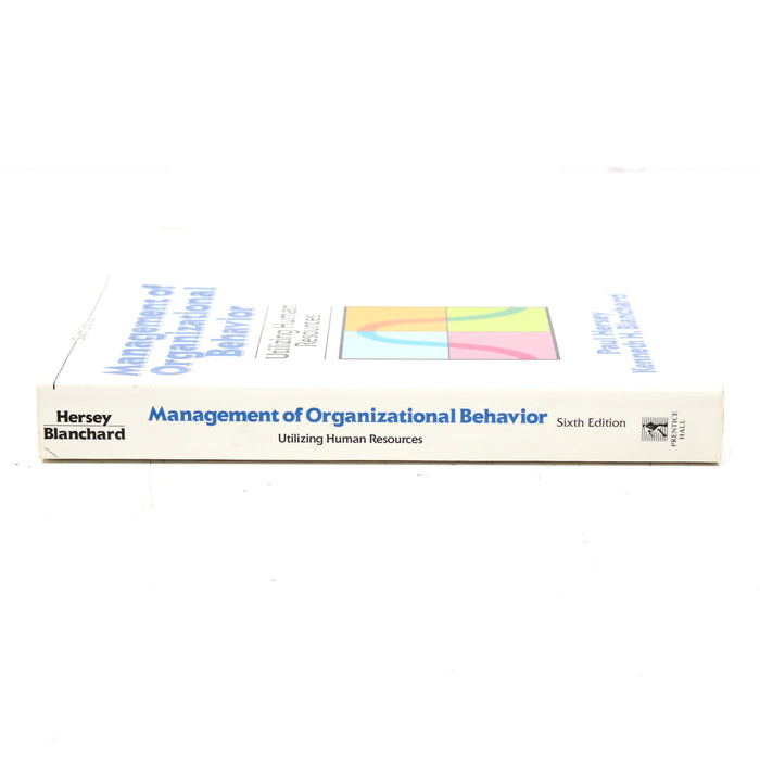 Management of Organizational Behavior by Hersey and Blanchard Paperback Book (1993)-Books-SpenCertified-vintage-refurbished-electronics