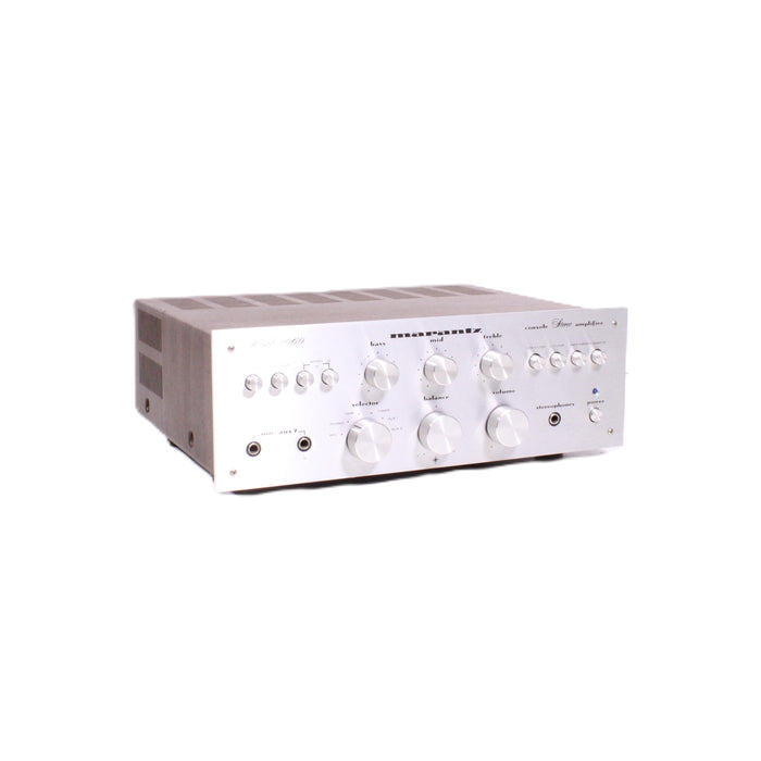 Marantz 1060 Stereo Integrated Amplifier Silver Face with Phono 1971 (ORIGINAL BOX) AS-IS??-Audio Amplifiers-SpenCertified-vintage-refurbished-electronics