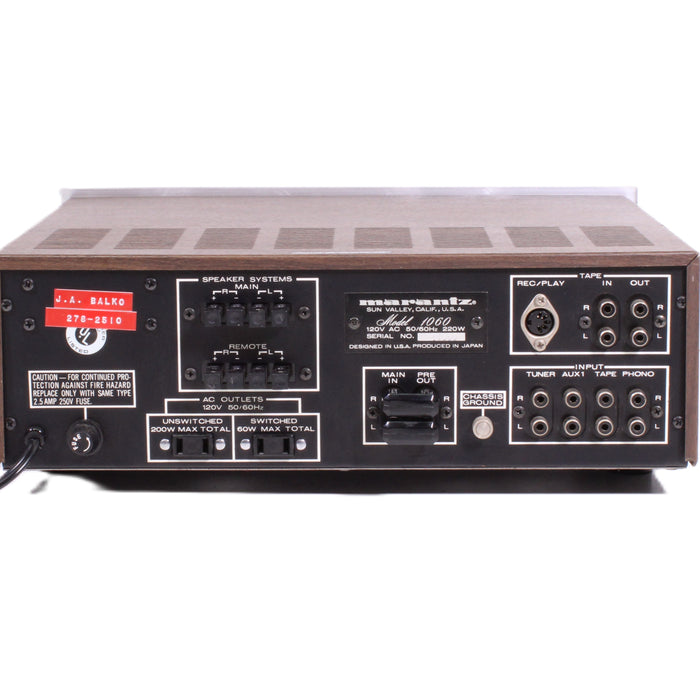 Marantz 1060 Stereo Integrated Amplifier Silver Face with Phono 1971 (ORIGINAL BOX) AS-IS??-Audio Amplifiers-SpenCertified-vintage-refurbished-electronics