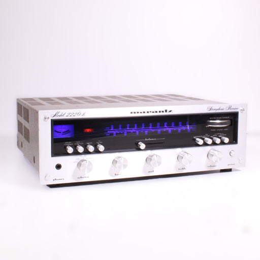 Marantz 2220B AM/FM Stereophonic Receiver Silver Face with Phono-Audio & Video Receivers-SpenCertified-vintage-refurbished-electronics
