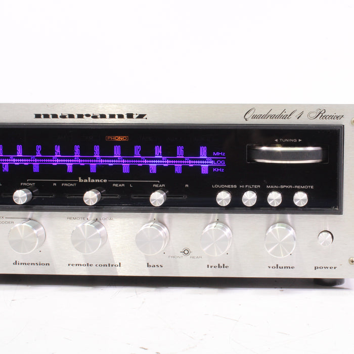 Marantz 4430 Quadradial Receiver Silver Face 30WPC 4-Channel-Audio & Video Receivers-SpenCertified-vintage-refurbished-electronics