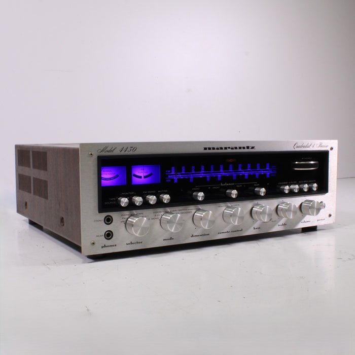 Marantz 4430 Quadradial Receiver Silver Face 30WPC 4-Channel-Audio & Video Receivers-SpenCertified-vintage-refurbished-electronics
