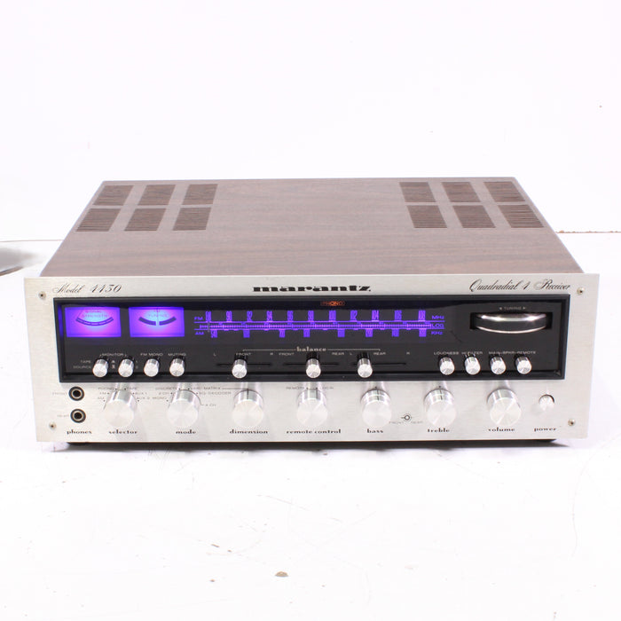 Marantz 4430 Quadradial Receiver Silver Face 30WPC 4-Channel-Audio & Video Receivers-SpenCertified-vintage-refurbished-electronics