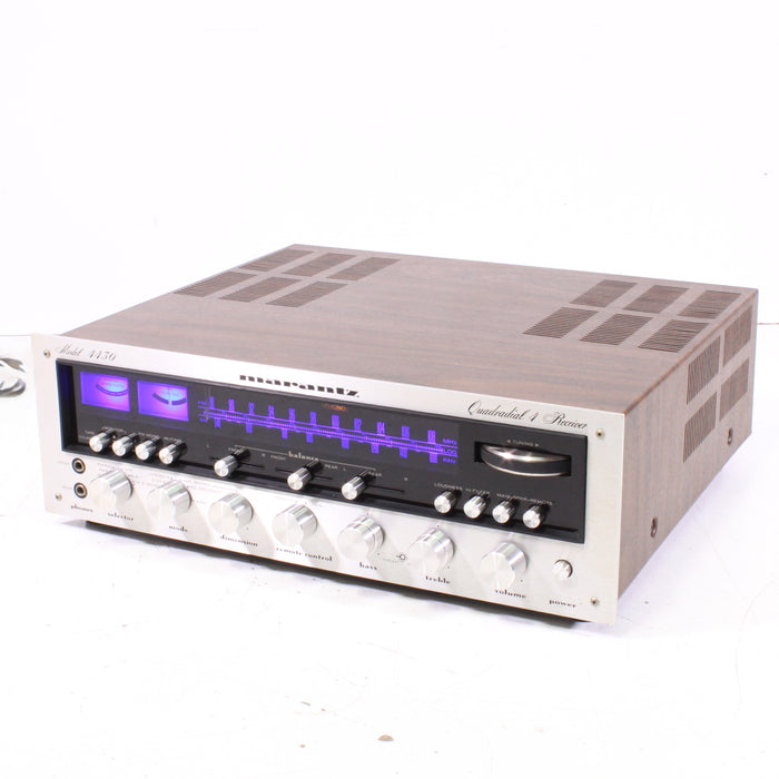 Marantz 4430 Quadradial Receiver Silver Face 30WPC 4-Channel-Audio & Video Receivers-SpenCertified-vintage-refurbished-electronics