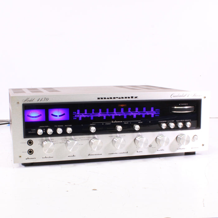 Marantz 4430 Quadradial Receiver Silver Face 30WPC 4-Channel-Audio & Video Receivers-SpenCertified-vintage-refurbished-electronics