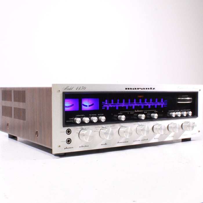 Marantz 4430 Quadradial Receiver Silver Face 30WPC 4-Channel-Audio & Video Receivers-SpenCertified-vintage-refurbished-electronics